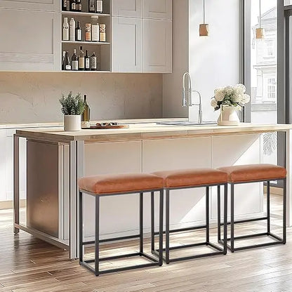 24 Inch Counter Height Bar Stools Set of 3