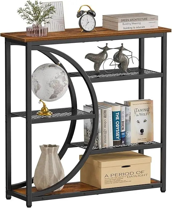 Console Table with Charging Station