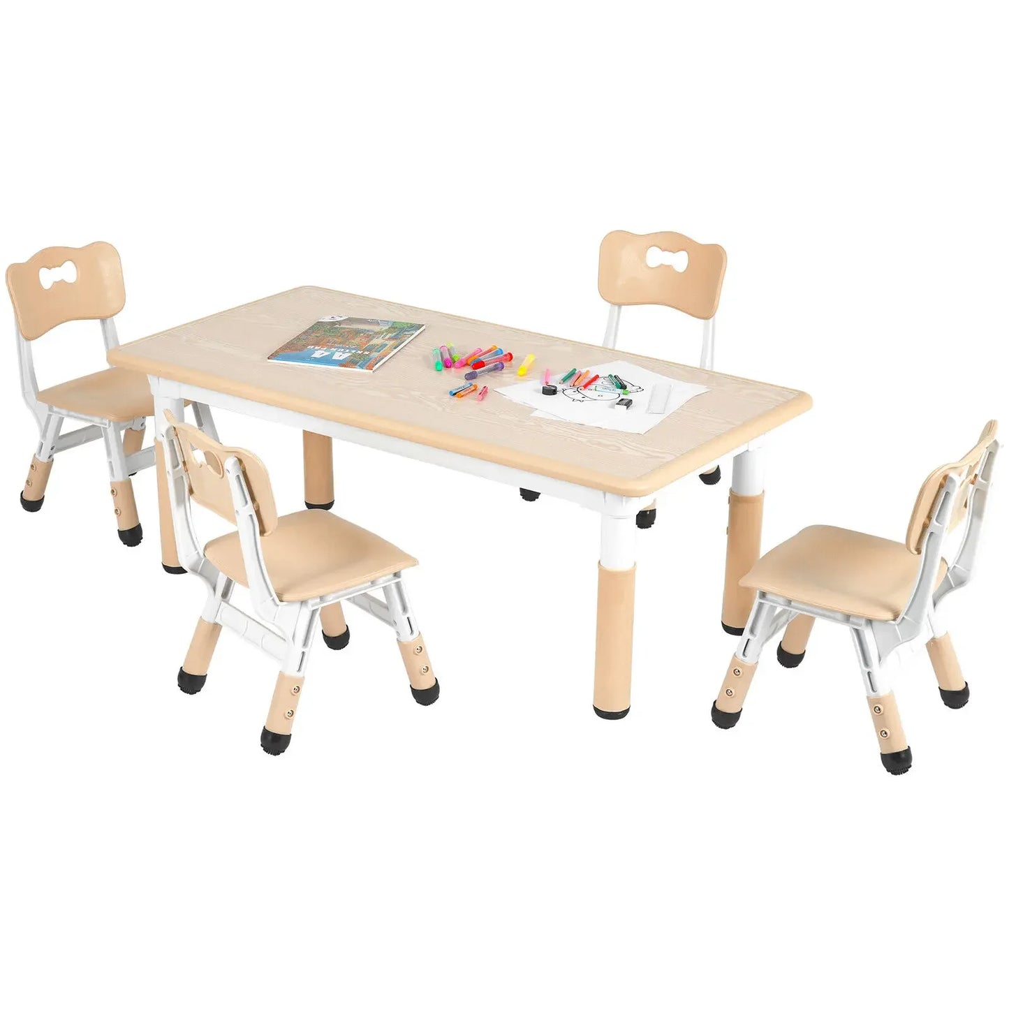 Kids Table and 4 Chair Set