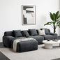 Dark Grey, Oversized 3-Seater Couch