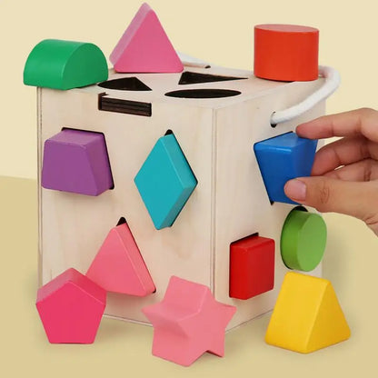 Wooden Shape Sorting Toy