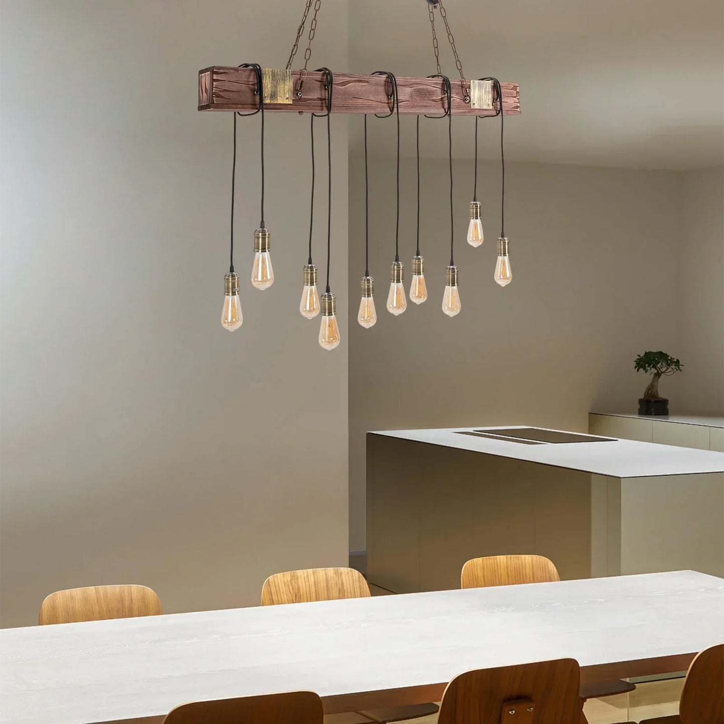 10-Light Indoor Chandelier