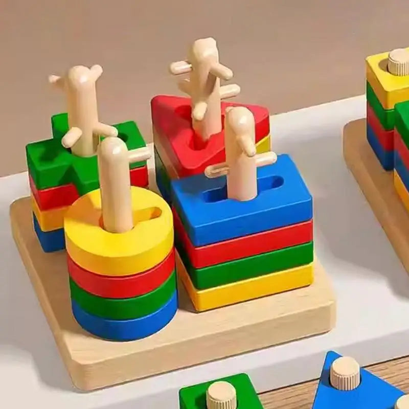 Toy Shape Color Recognition Blocks