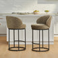 Counter Height Bar Stool, Swivel Barstools Set of 2