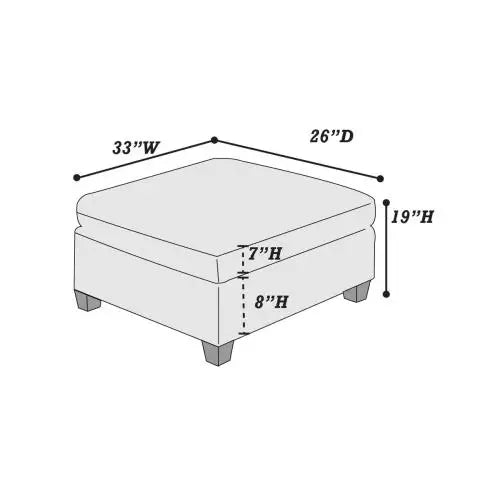 Modular Sectional 6pc Set