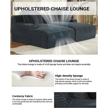 79 Inches Oversized Sectional Double