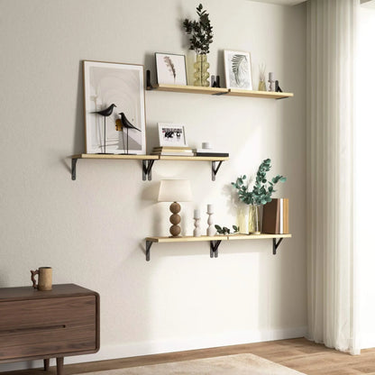Rustic Floating Shelves for Wall