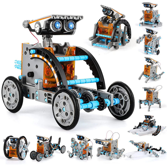 12-In-1 Stem Solar Robot Kit