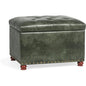 24'' Leather Ottoman with Storage