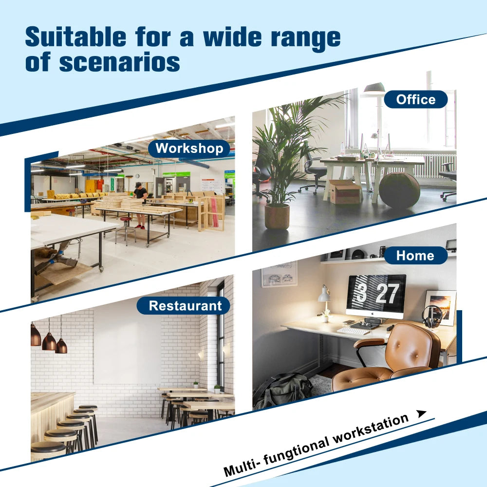 48" Heavy-Duty Adjustable Workbench