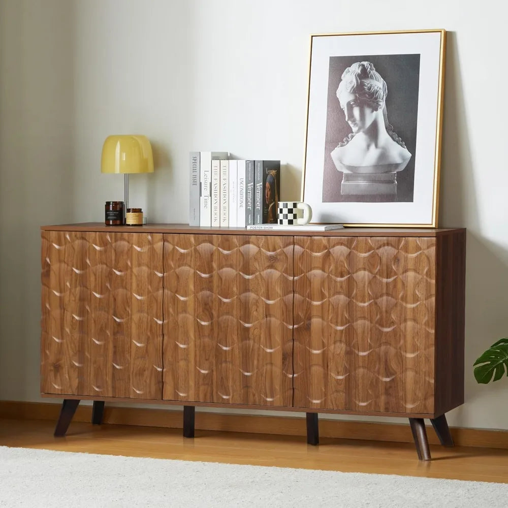 58" Modern Scandinavian Sideboard