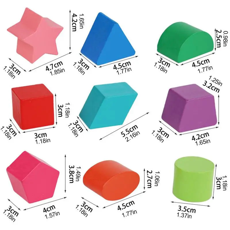Wooden Shape Sorting Toy