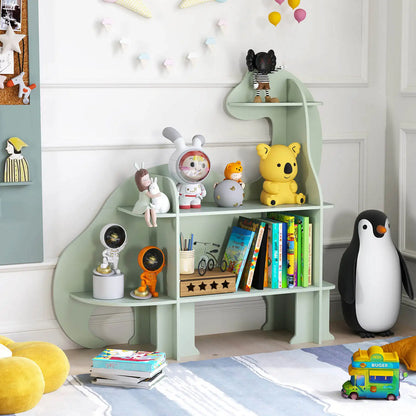 Kids Bookshelf Toy Storage Organizer