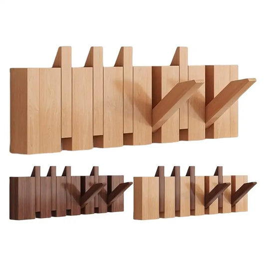 Wood Wall Coat Rack