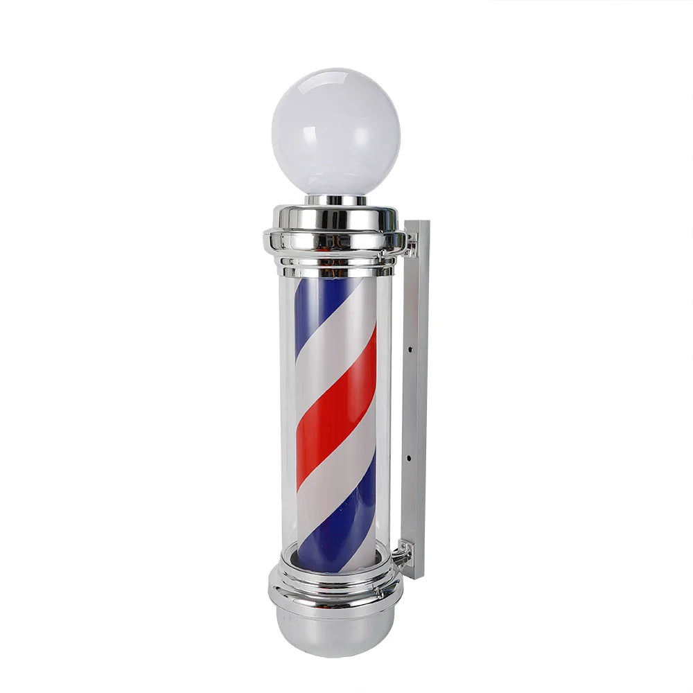 Barber Shop Pole Rotating Light