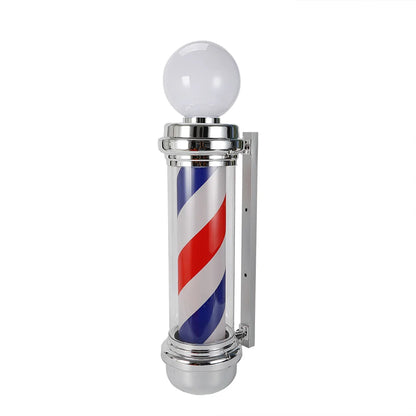 Barber Shop Pole Rotating Light