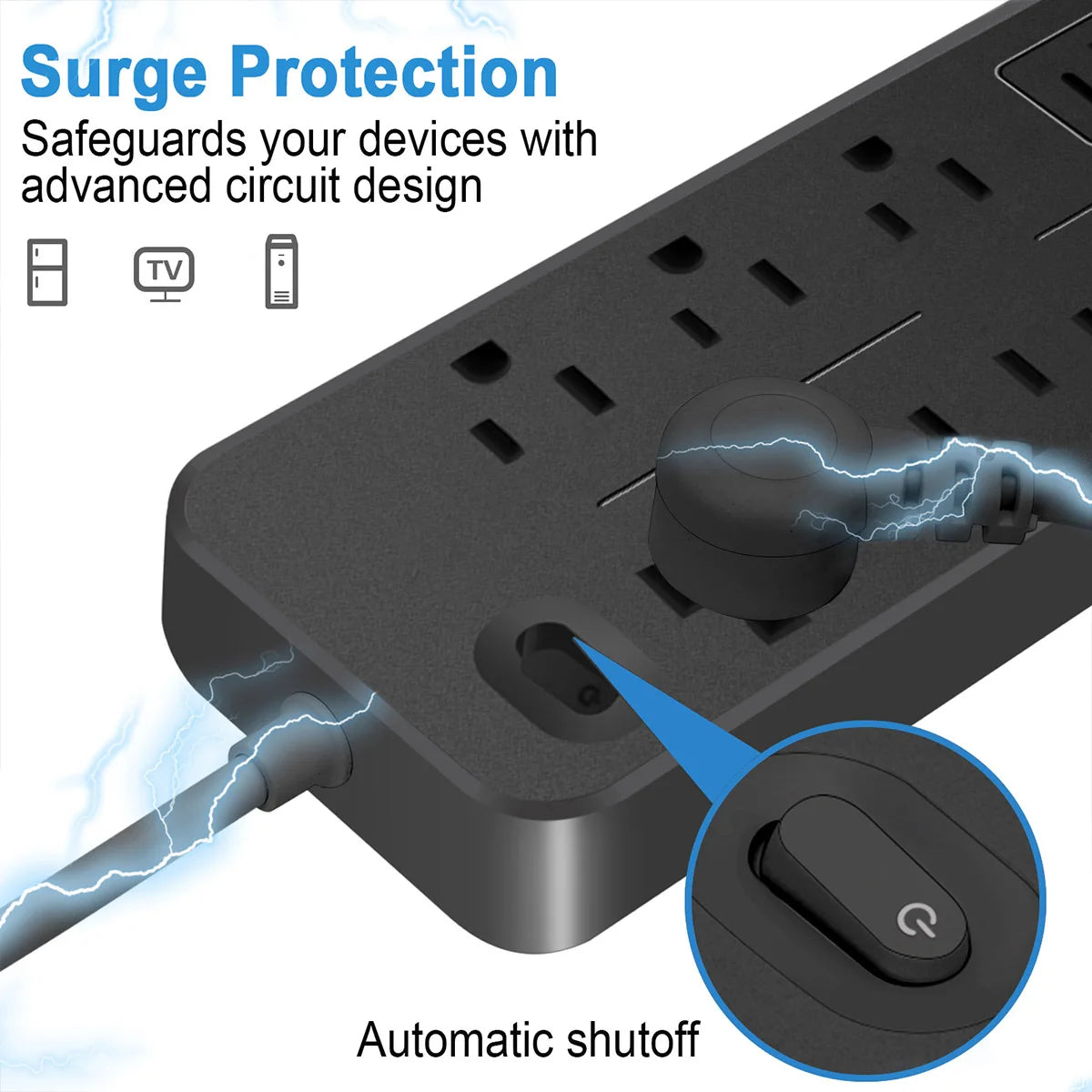 12 in 1 Power Strip Multitap