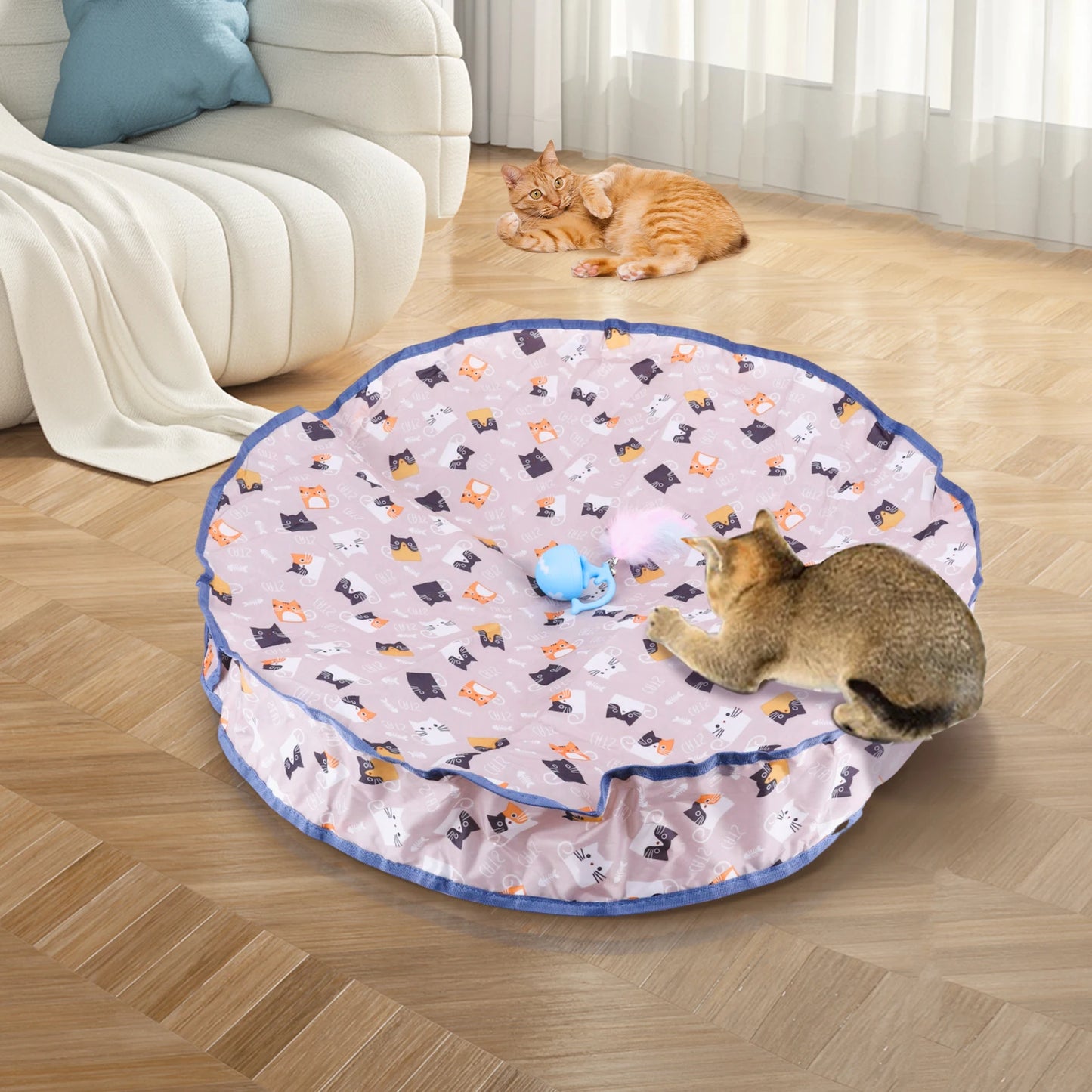 Motion Activate Chirping Cat Toy