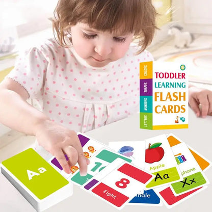 Letter Number Shape Color Flashcards