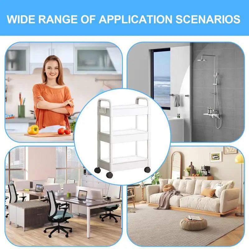 Household Multi-layer Small Cart