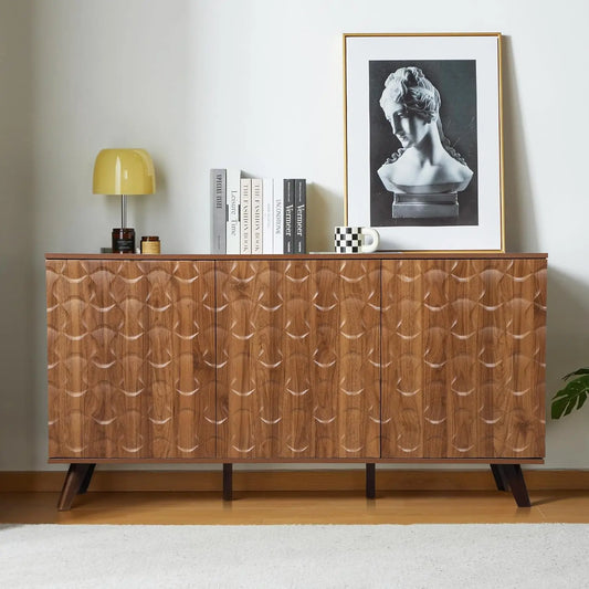 58" Modern Scandinavian Sideboard