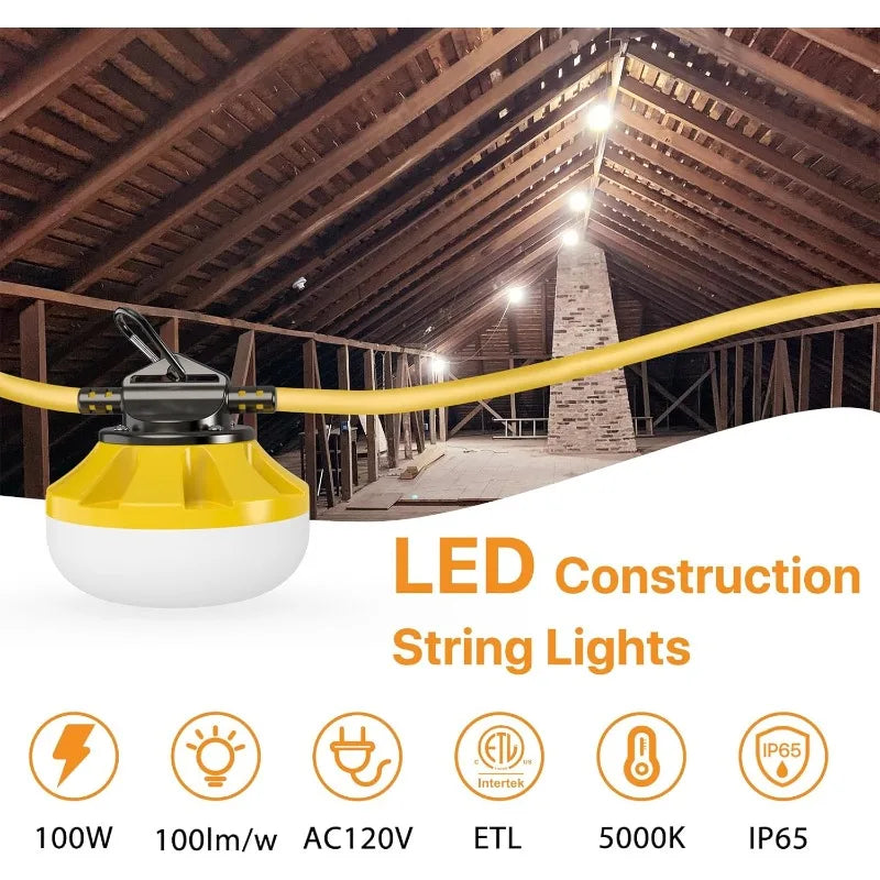 100FT String Lights 100W Led