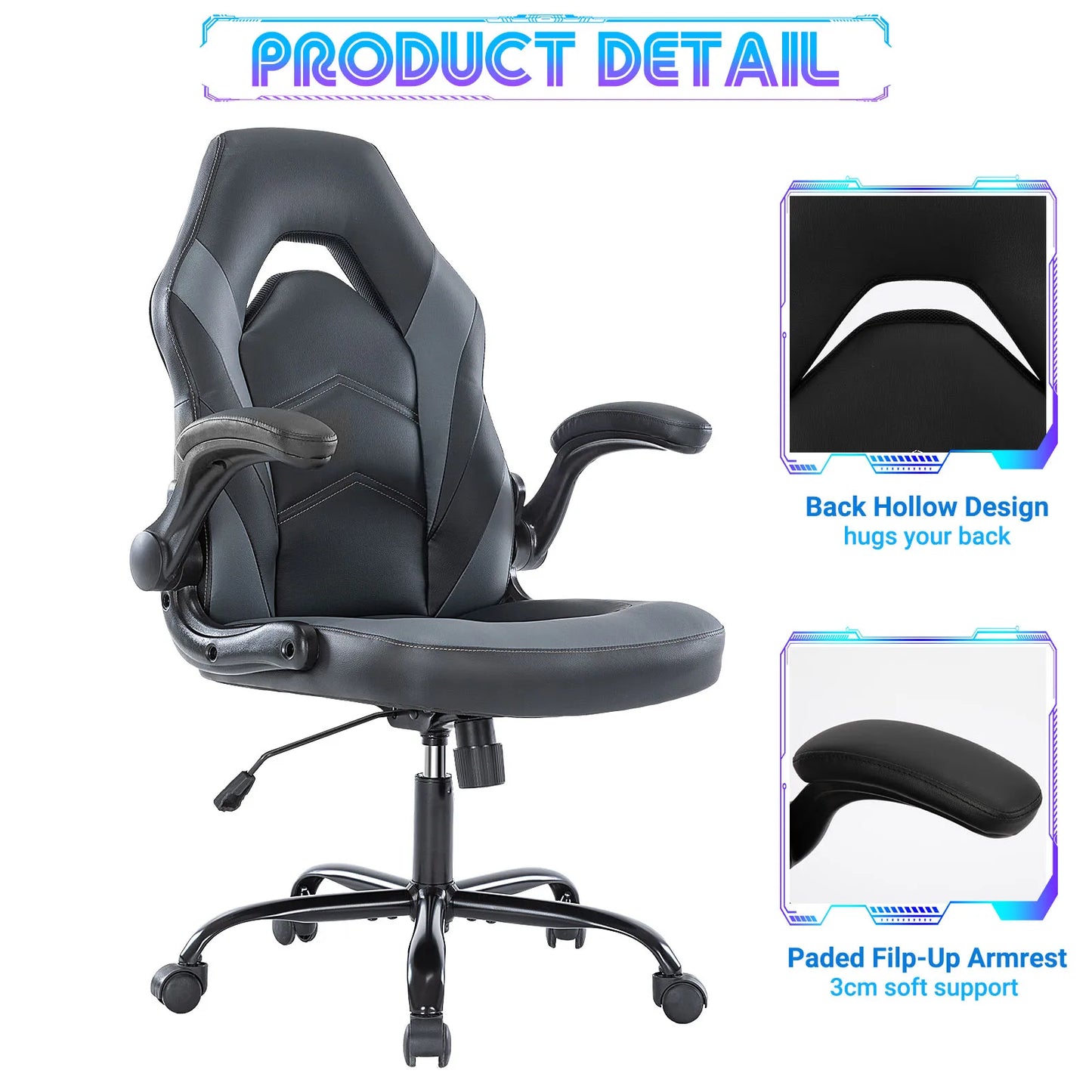 Ergonomic Office Desk Chair Adjustable