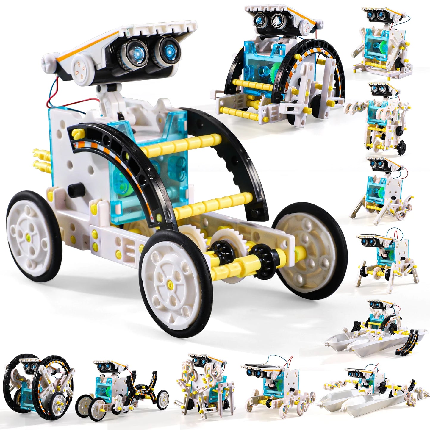 12-In-1 Stem Solar Robot Kit