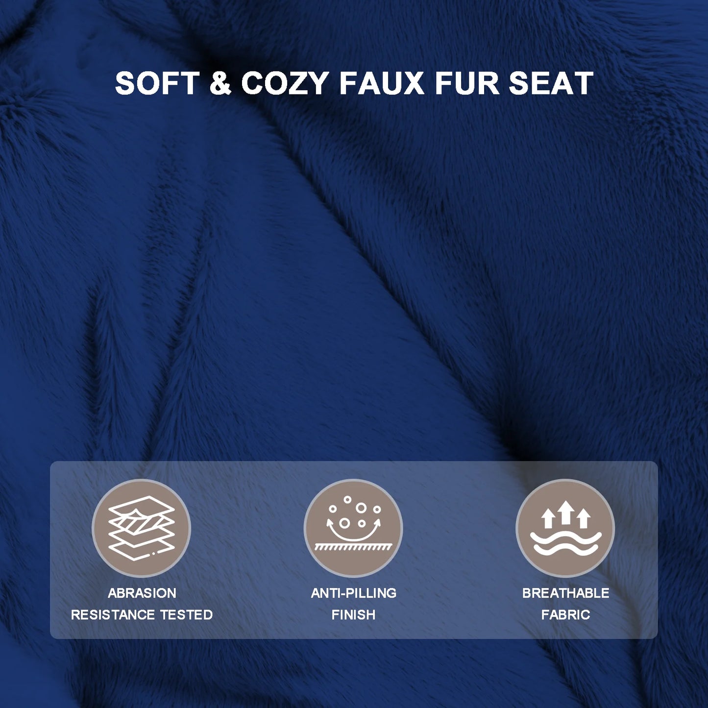 Moon Chair with Metal Frame