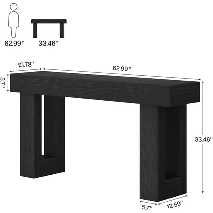 63-Inch Long Console Table