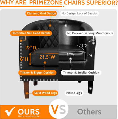 Barrel Chair Set of 2