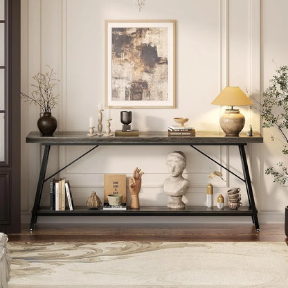 70.9 Inch Extra Long Console Table