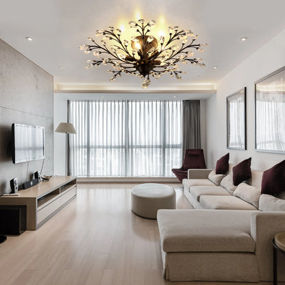 Crystal Chandelier Ceiling Light