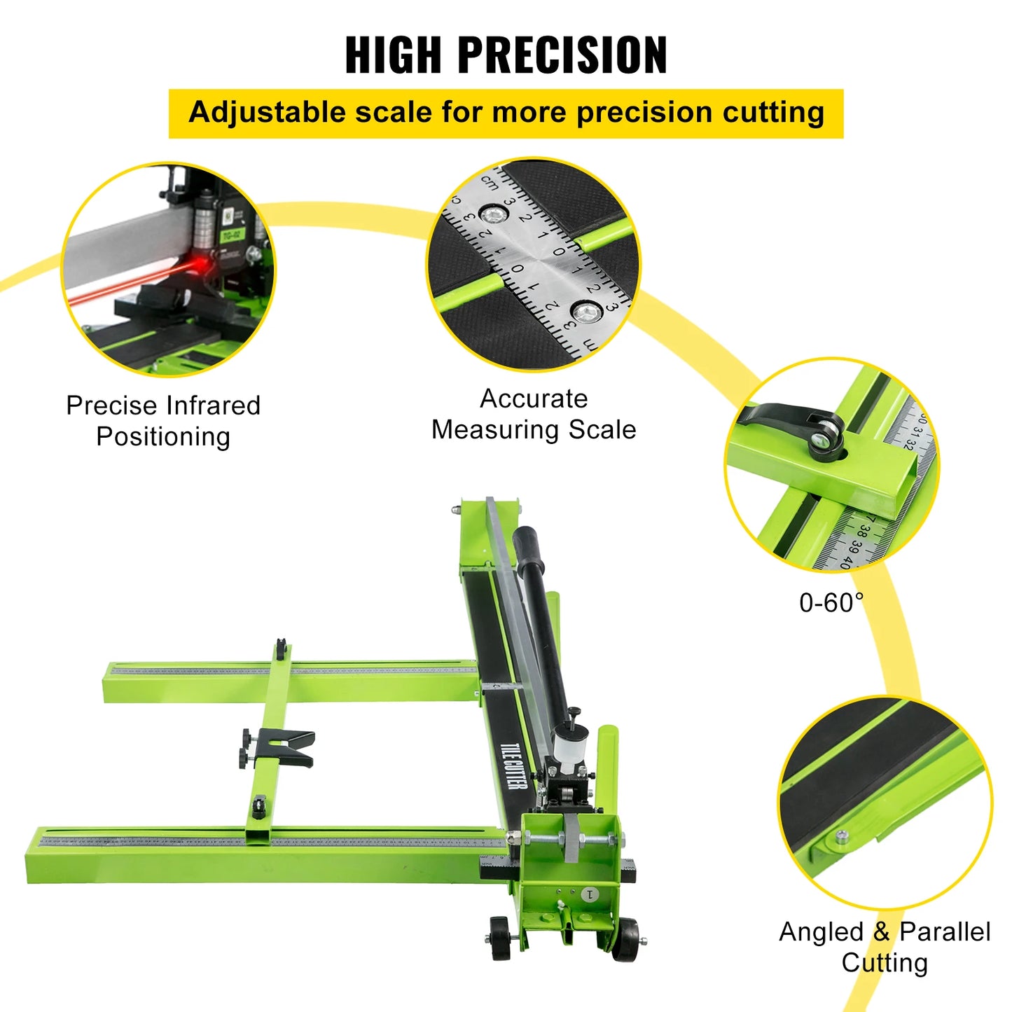 Manual Tile Cutter for Cutting Porcelain Ceramic
