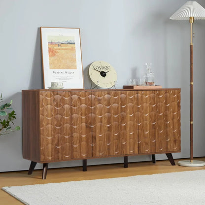 58" Modern Scandinavian Sideboard