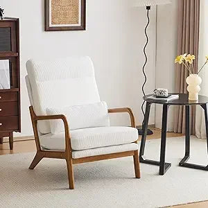 Corduroy Accent Chair