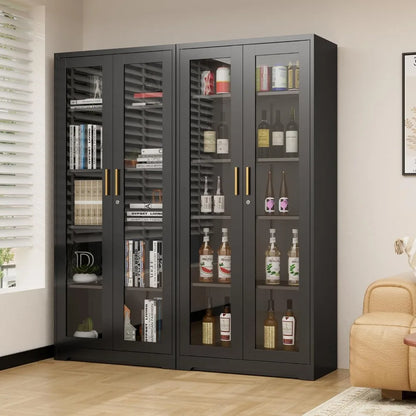 Display Cabinet with Glass Doors