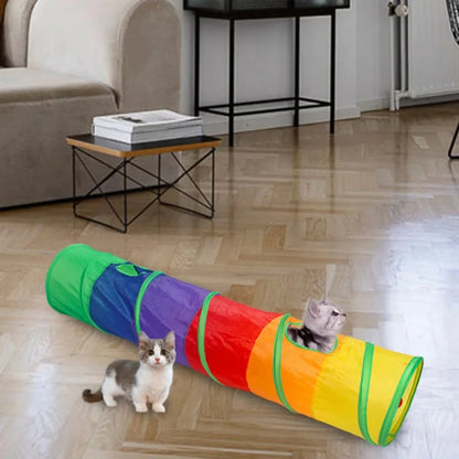 Cat Tunnel Tube Foldable Cat Toy