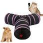 Cat Play Tunnel 3-Way Folding Tunnel