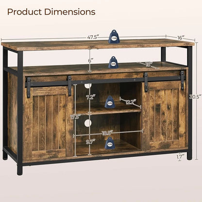 TV Stand with Storage Cabinets