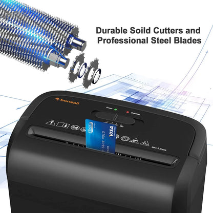 6-Sheet Micro-Cut Paper Shredder