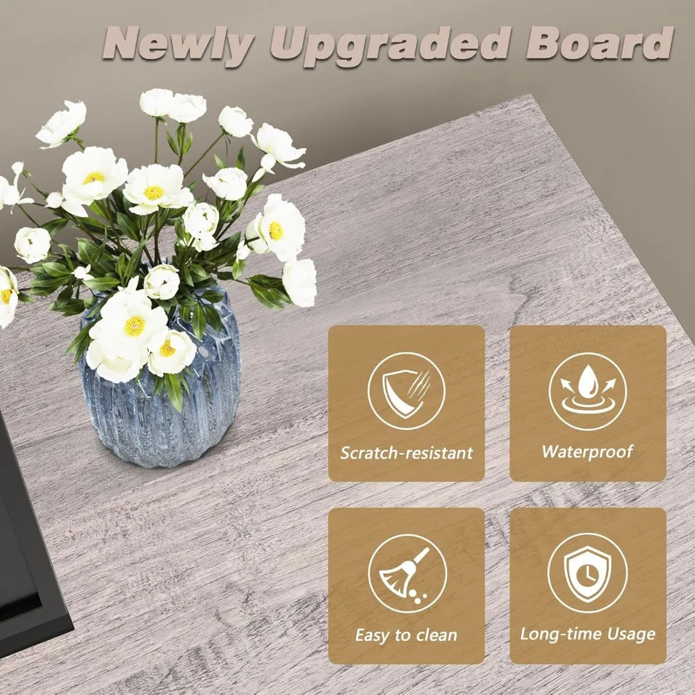 58 Inches Fireplace TV Stand for TVs up to 65 Inches