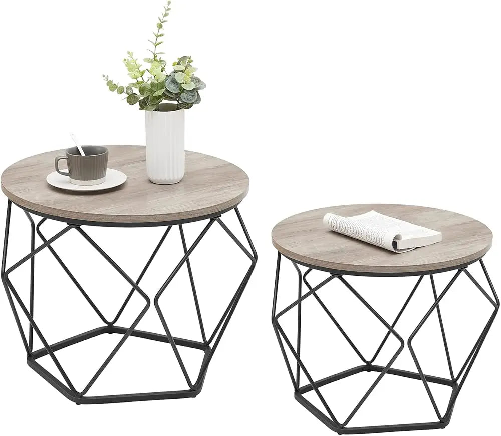 Small Coffee Table Set of 2