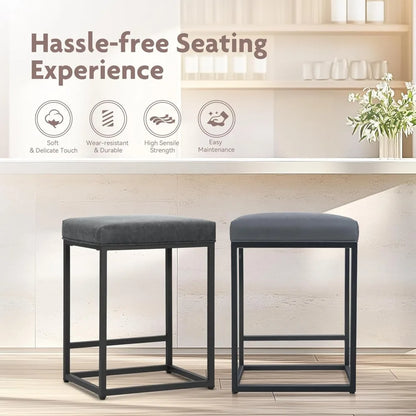 24 Inch Counter Height Bar Stools Set of 3