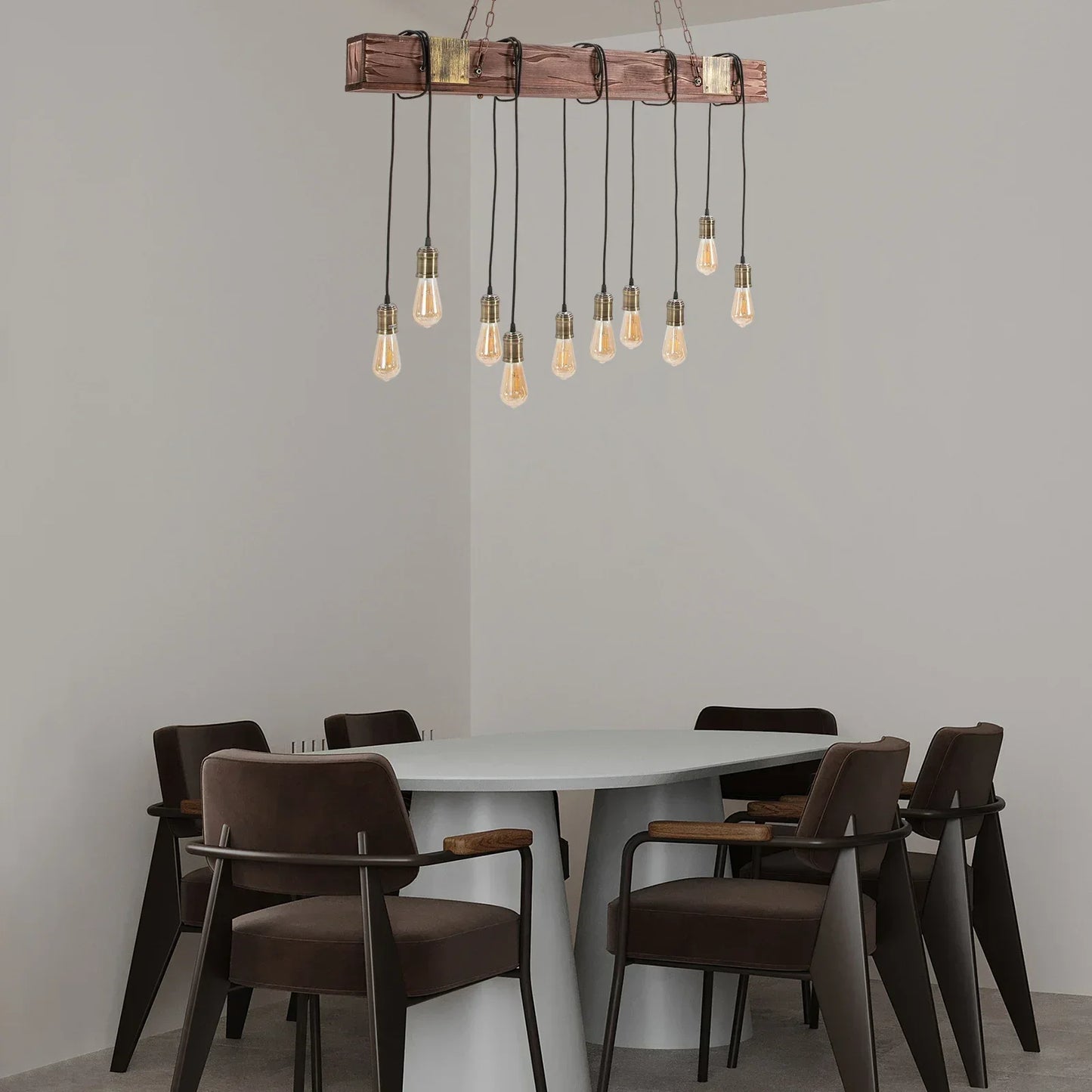 10-Light Indoor Chandelier