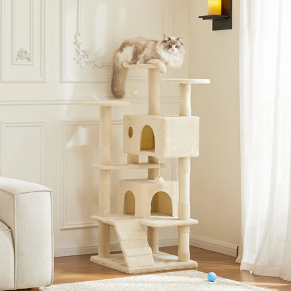 Tall Multi-Level Cat Tree Tower