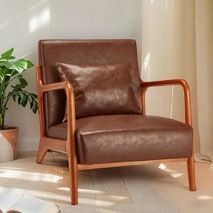 Leather Accent Chair