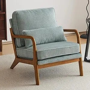 Corduroy Accent Chair