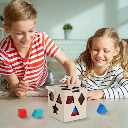 Wooden Shape Sorting Toy