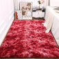 Soft Plush Tie Dye Velvet Rugs